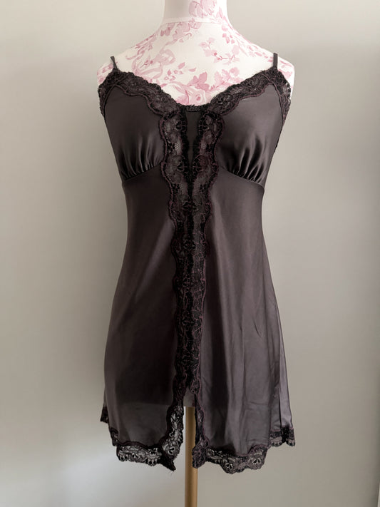 black tea drop mojito slip dress