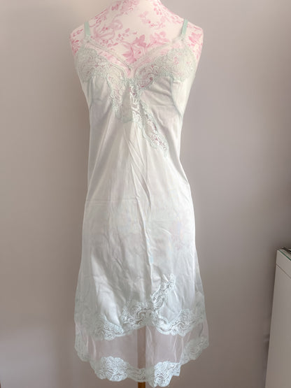 mint seafoam dusk martini slip dress