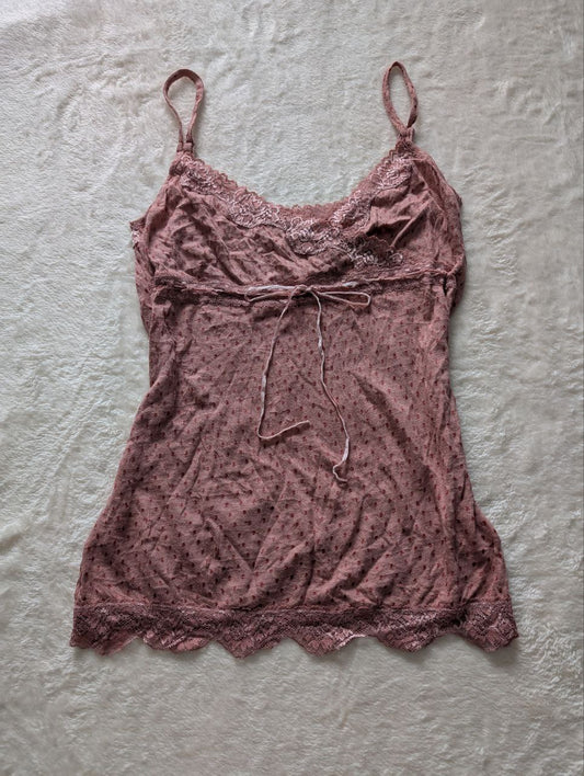 mulberry bloom merlot cocktail camisole