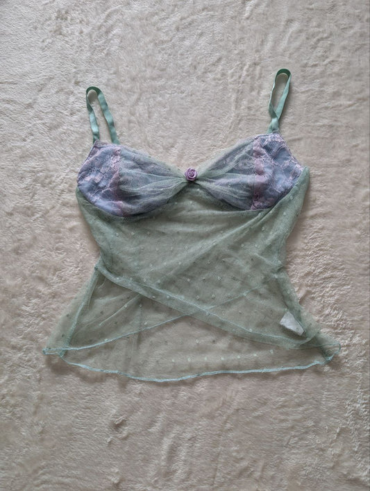 violet basil fizz cocktail camisole