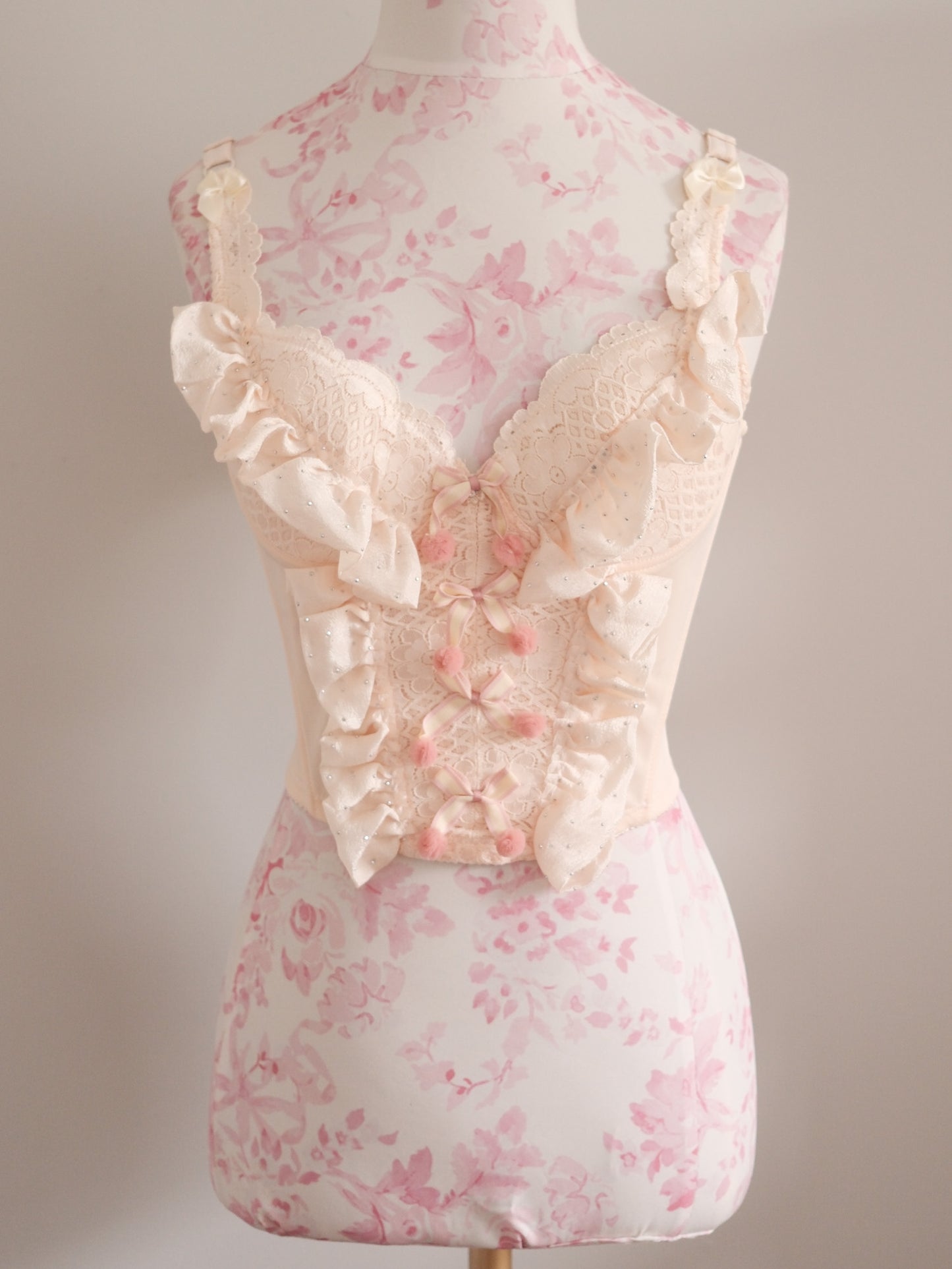 apricot starfish corset