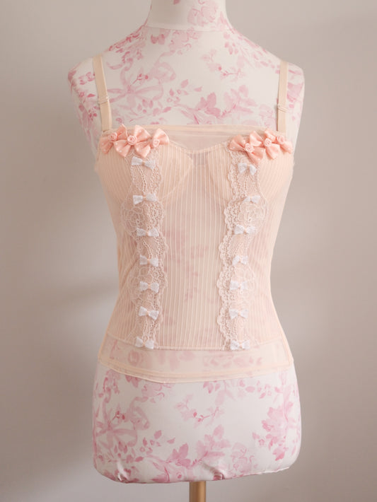 shell garden corset