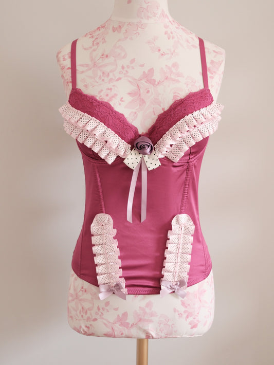 raspberry jellyfish corset
