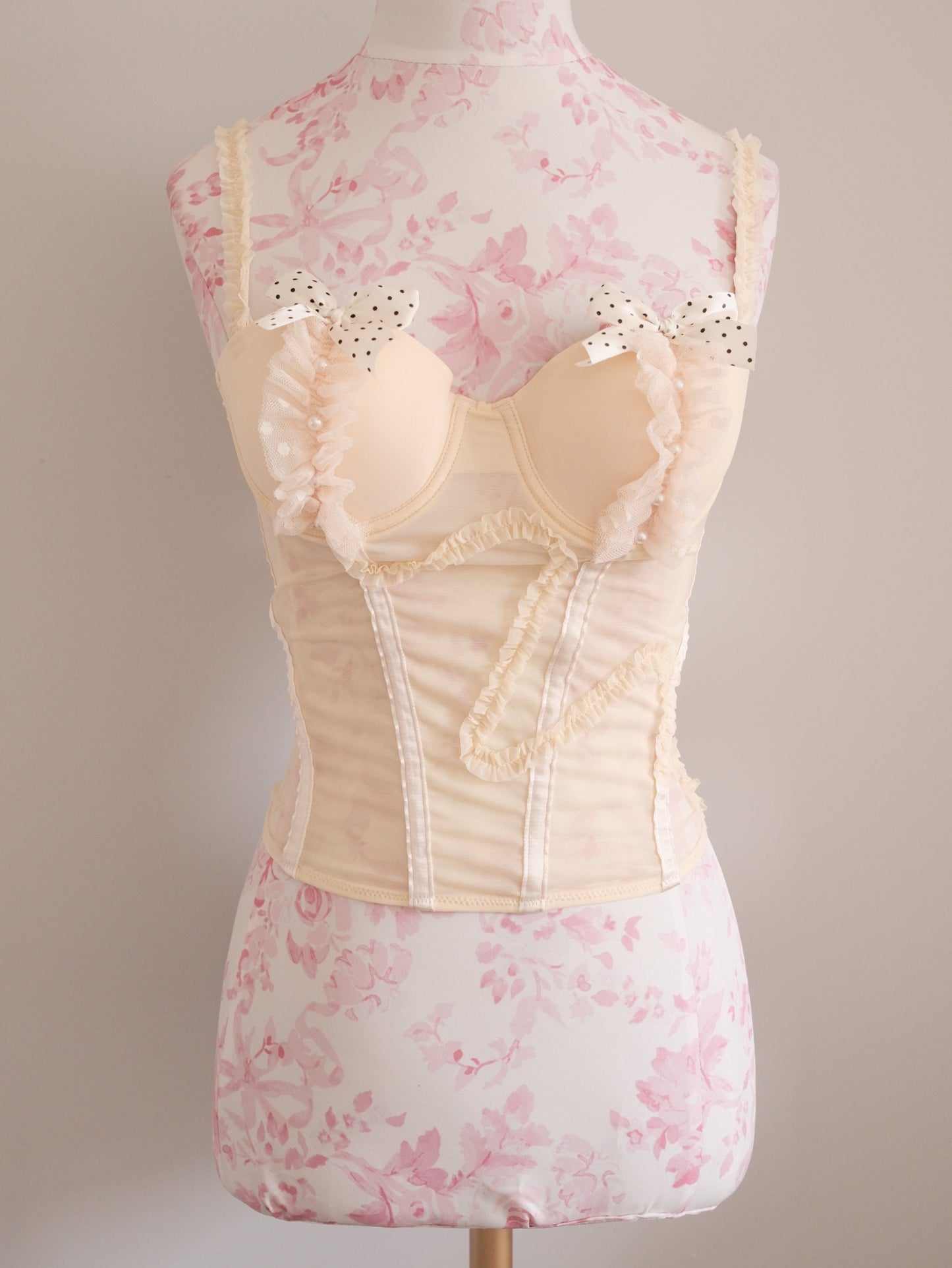lemon berry corset
