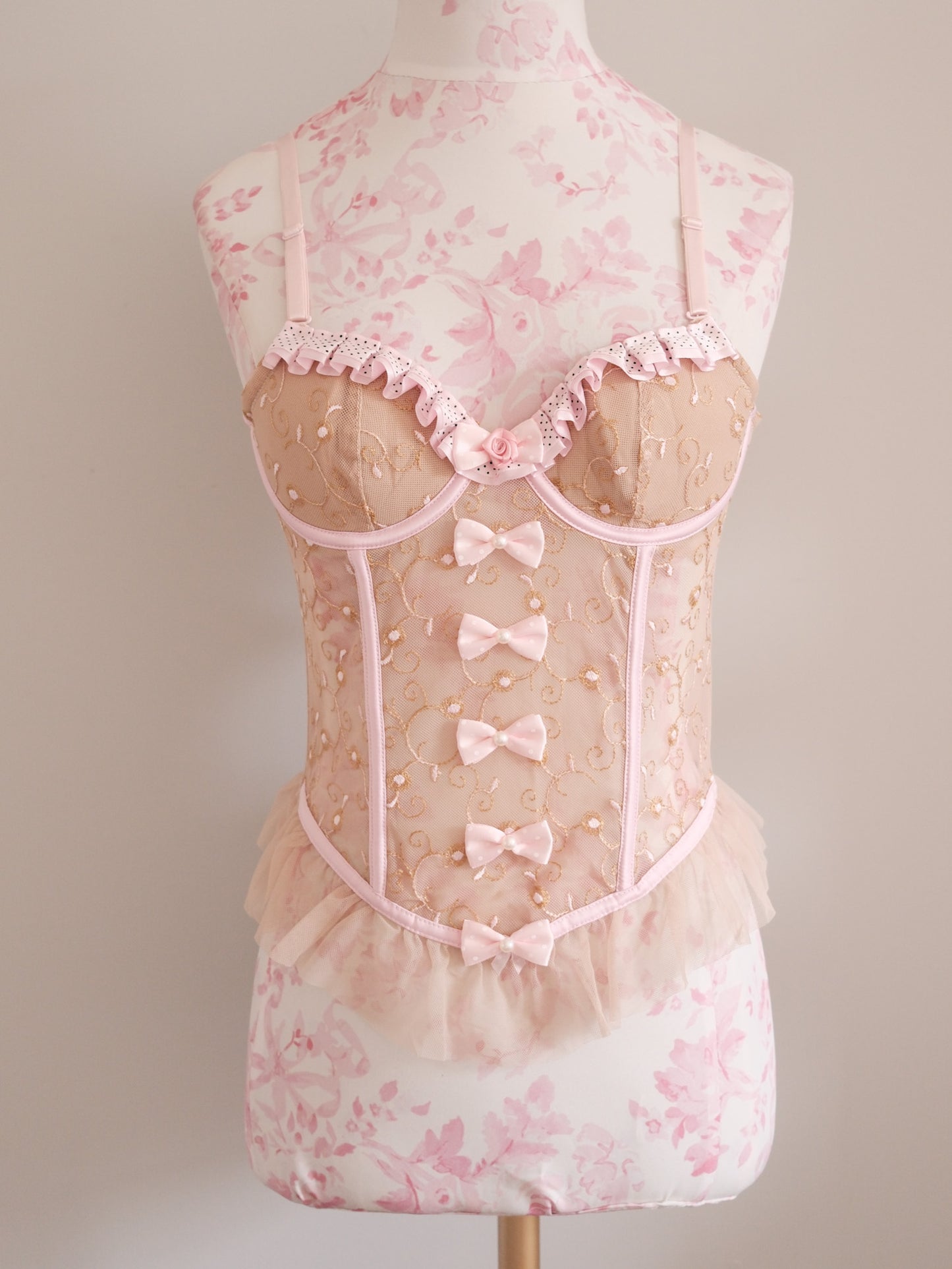 cocoa strawberry corset