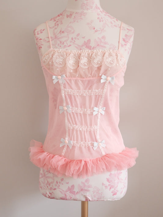 pink tide corset