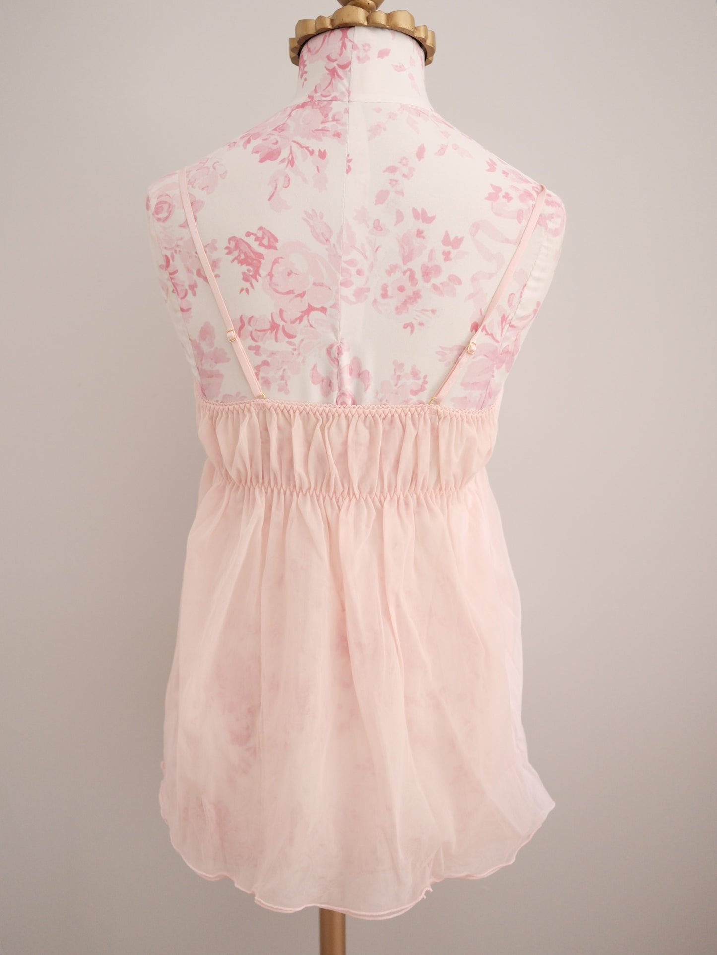 pink coral babydoll
