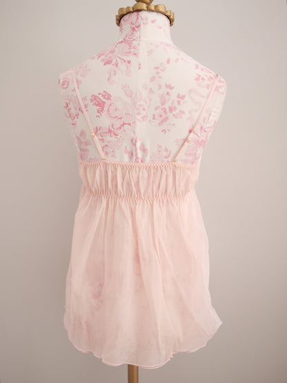 pink coral babydoll