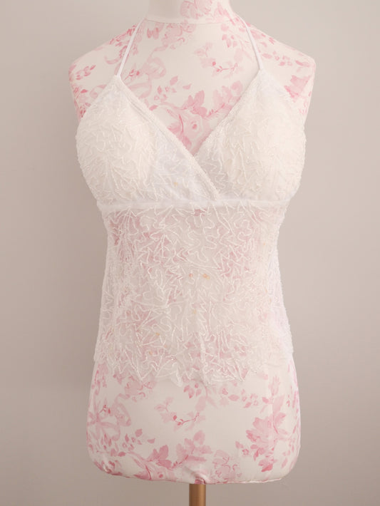 seashell sequin camisole