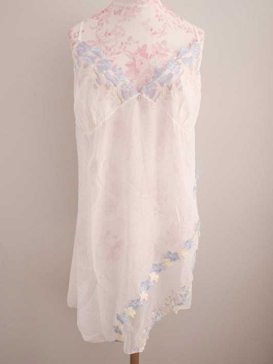 pastel coral slip
