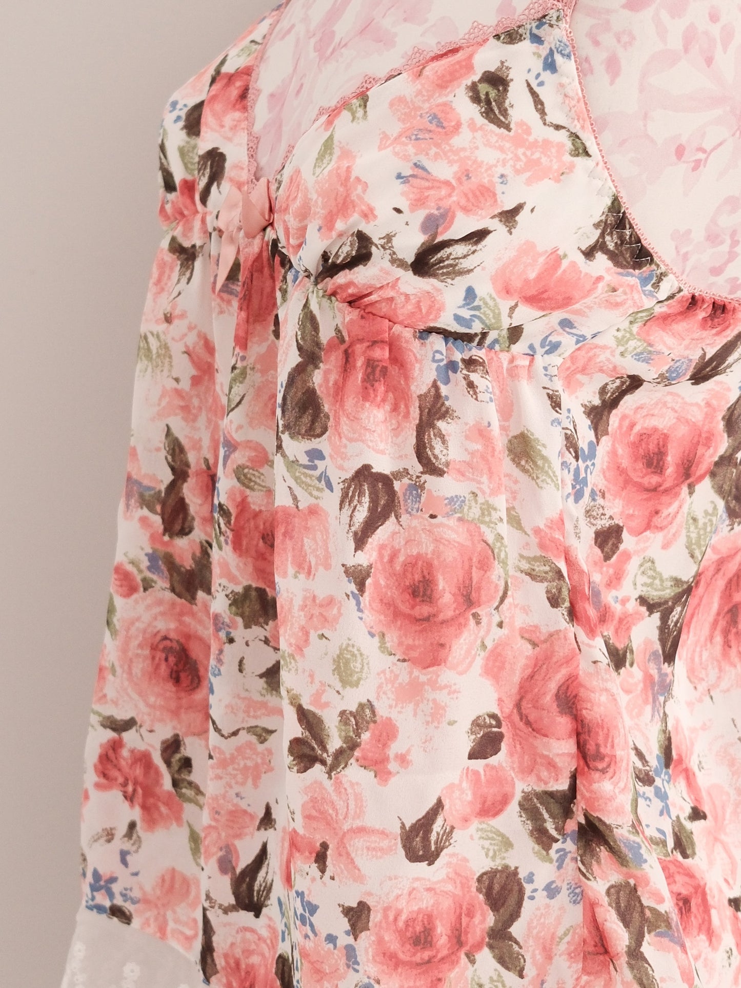 tropical flower babydoll