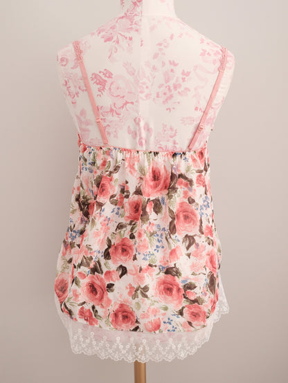 tropical flower babydoll