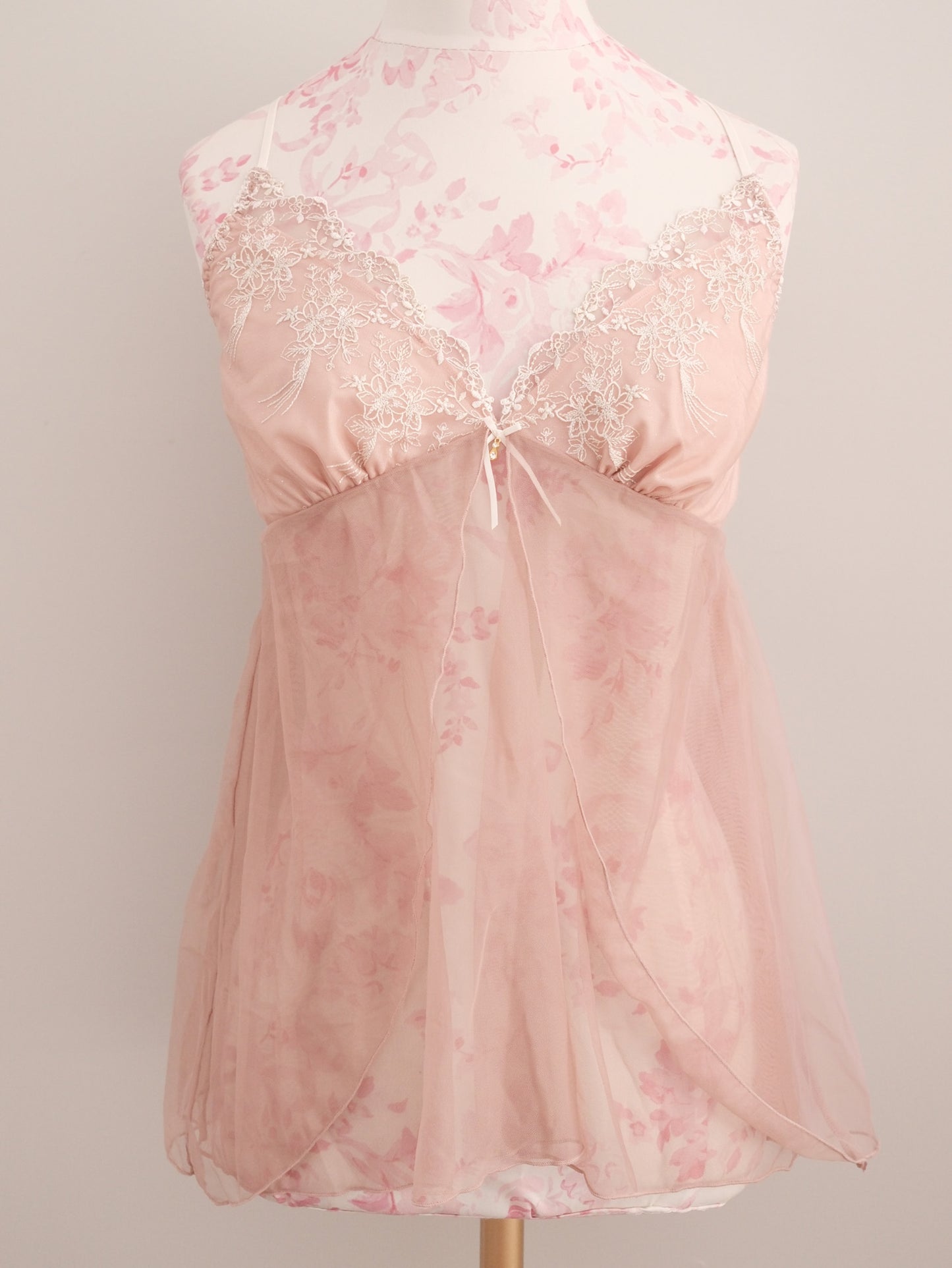 pink conch babydoll