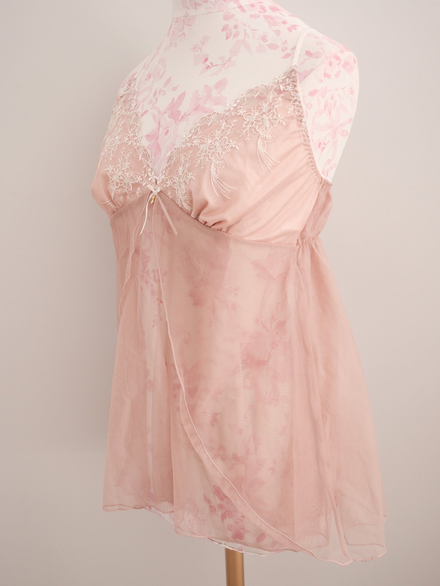 pink conch babydoll