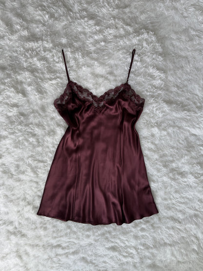 cherry amaretto martini slip dress