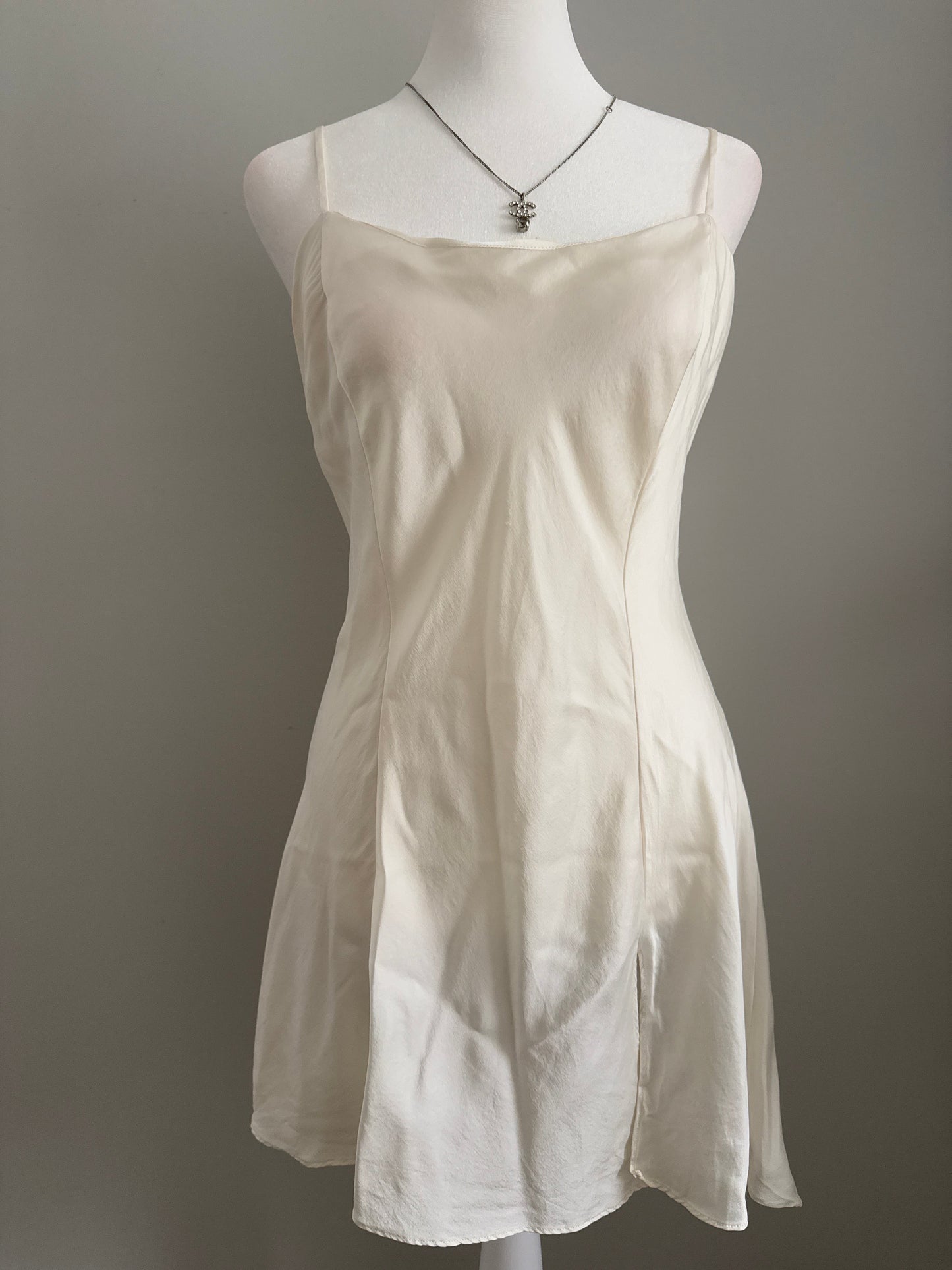 frosted palm rum punch slip dress