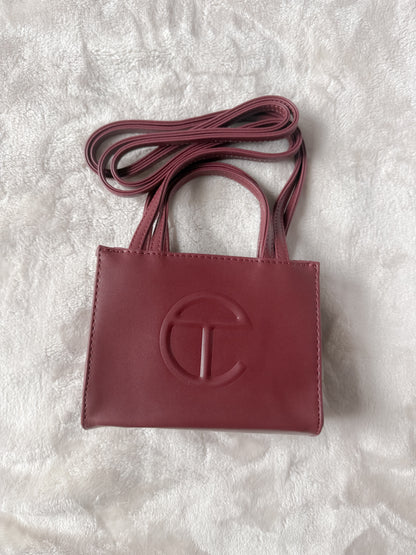 mini telfar tote