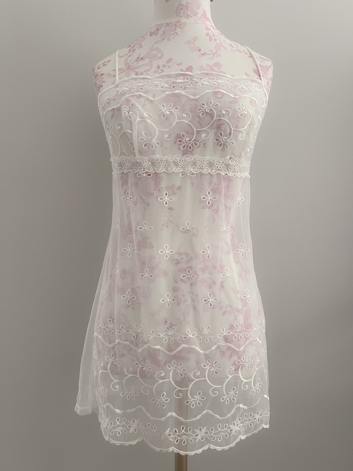 white fig fizz sangria slip dress