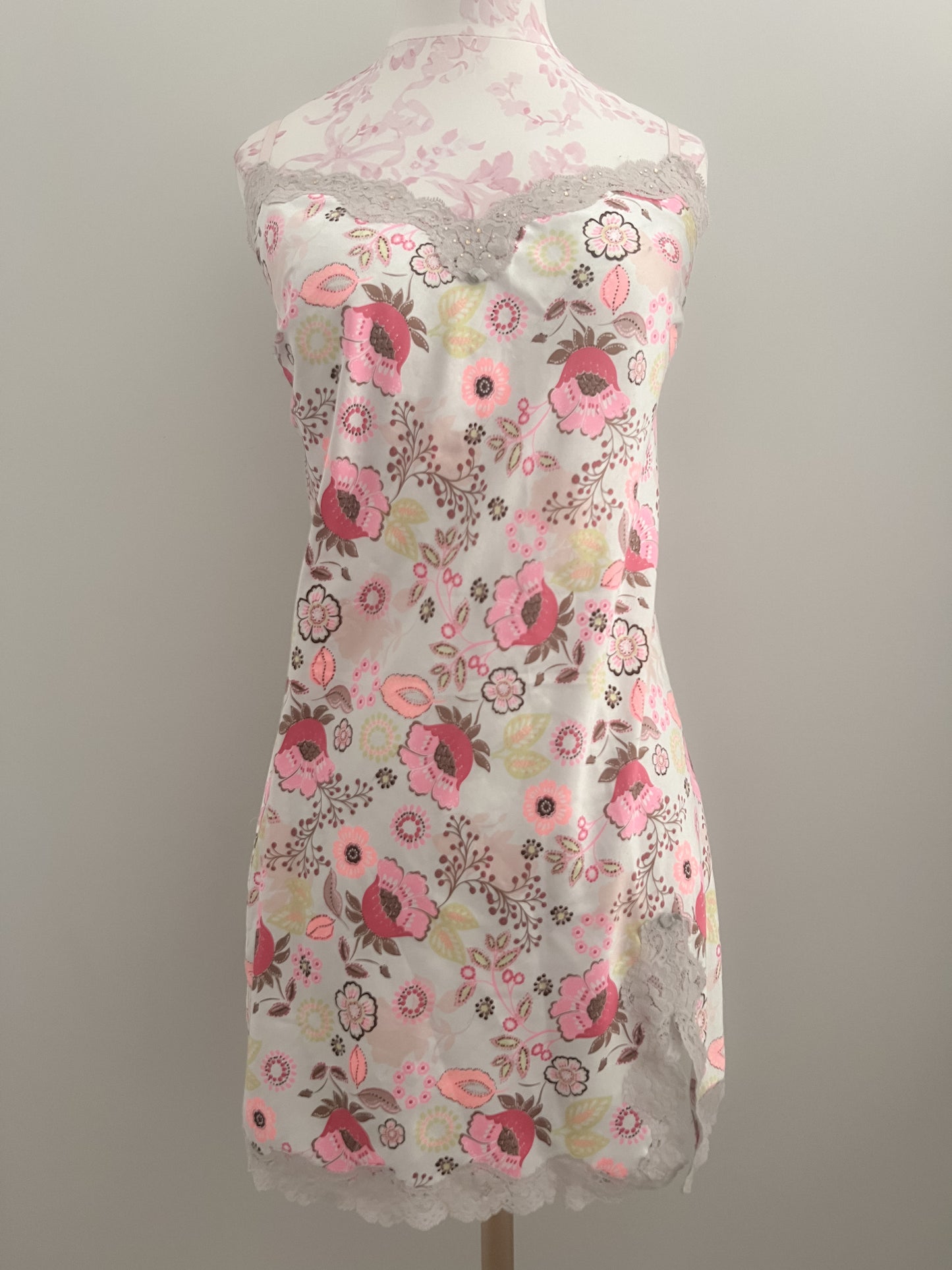 tropical fruit fizz sangria slip dress