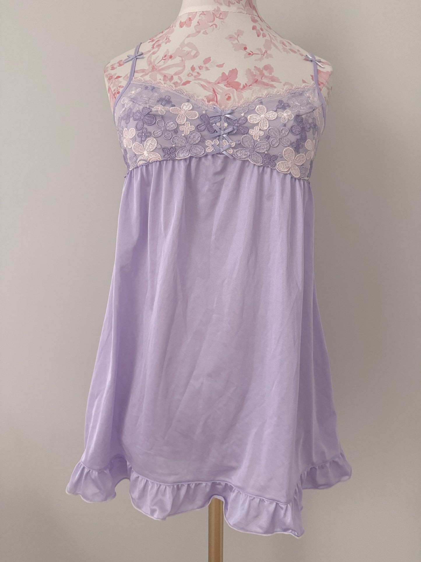 violet ribbon absinthe cocktail babydoll