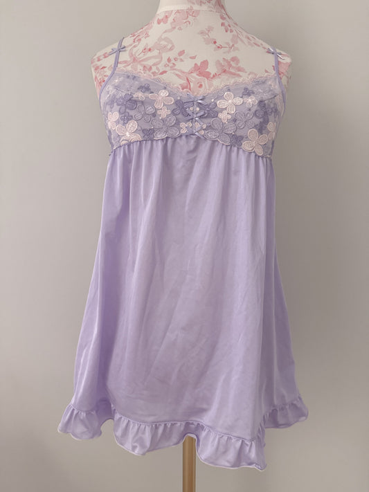 violet ribbon absinthe cocktail babydoll