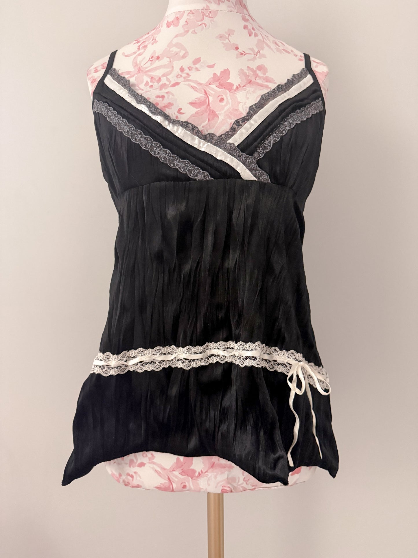 blackcurrant chiffon aperitif cocktail camisole