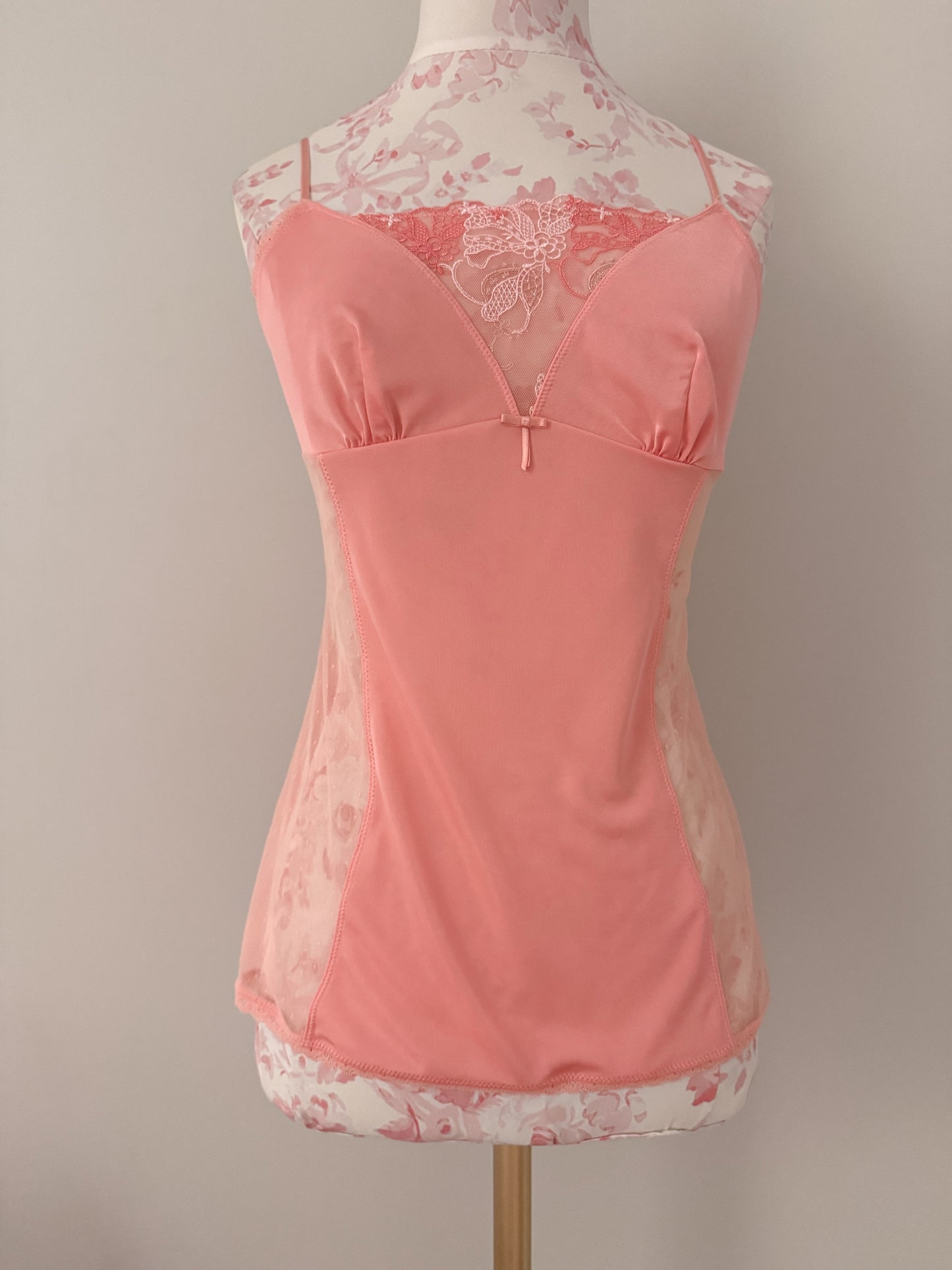 pink apricot fizz cocktail camisole