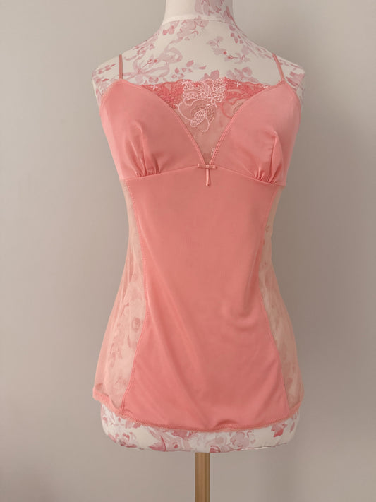 pink apricot fizz cocktail camisole