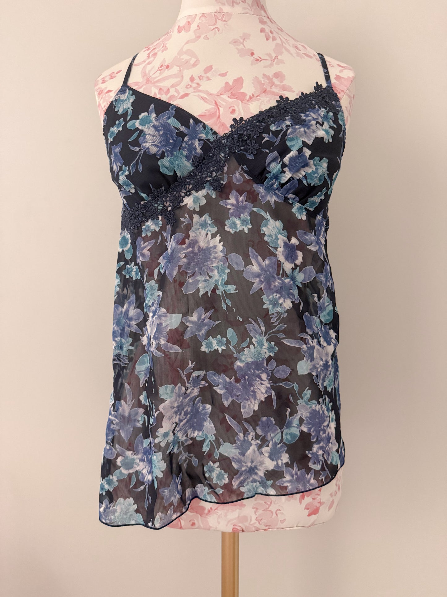 storm licorice lace vermouth camisole