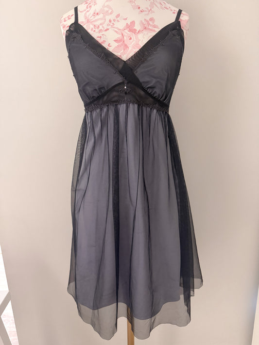 black cherry rose martini babydoll