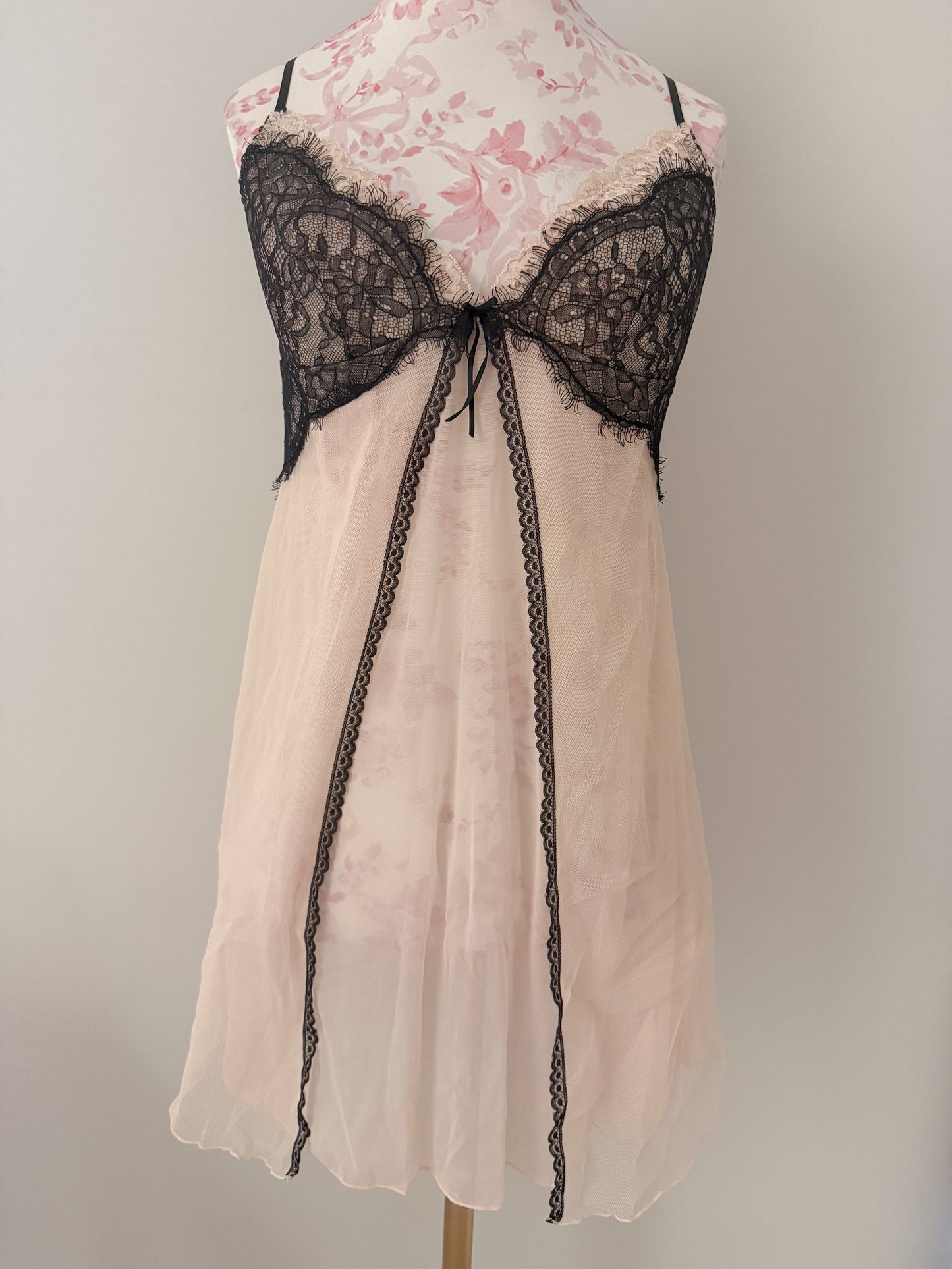 bubblegum noir fizz martini babydoll