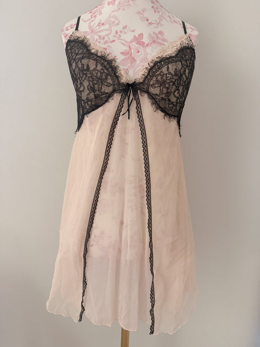 bubblegum noir fizz martini babydoll