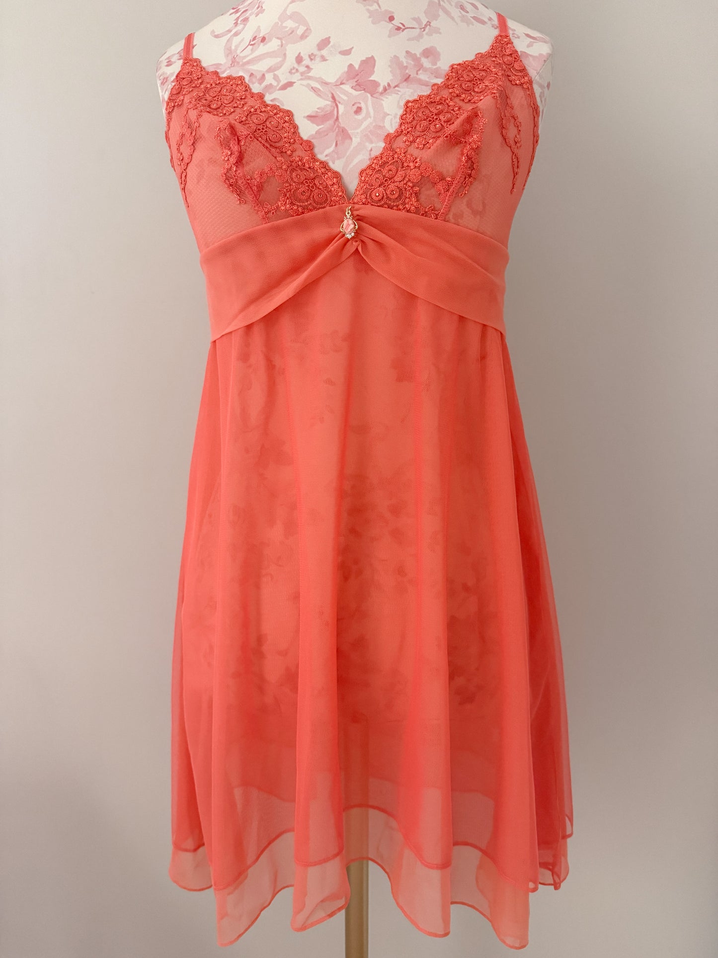 burnt orange spritz cocktail babydoll