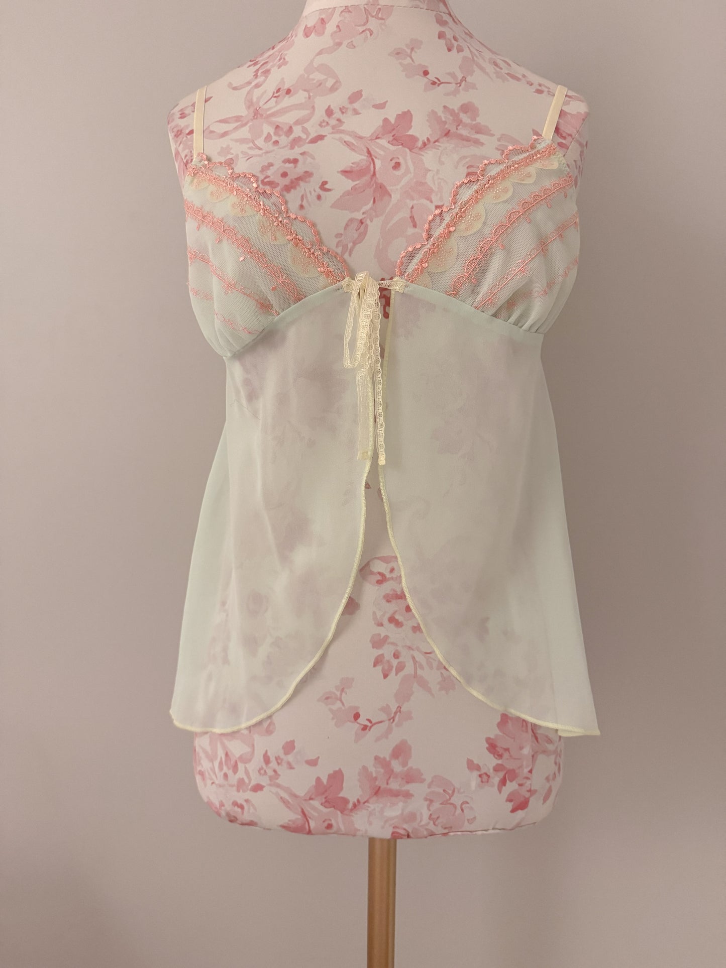 green tea foam martini camisole
