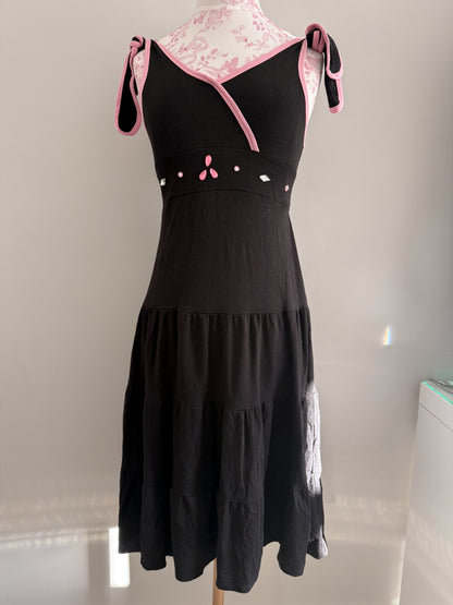plum strawberry dusk martini dress