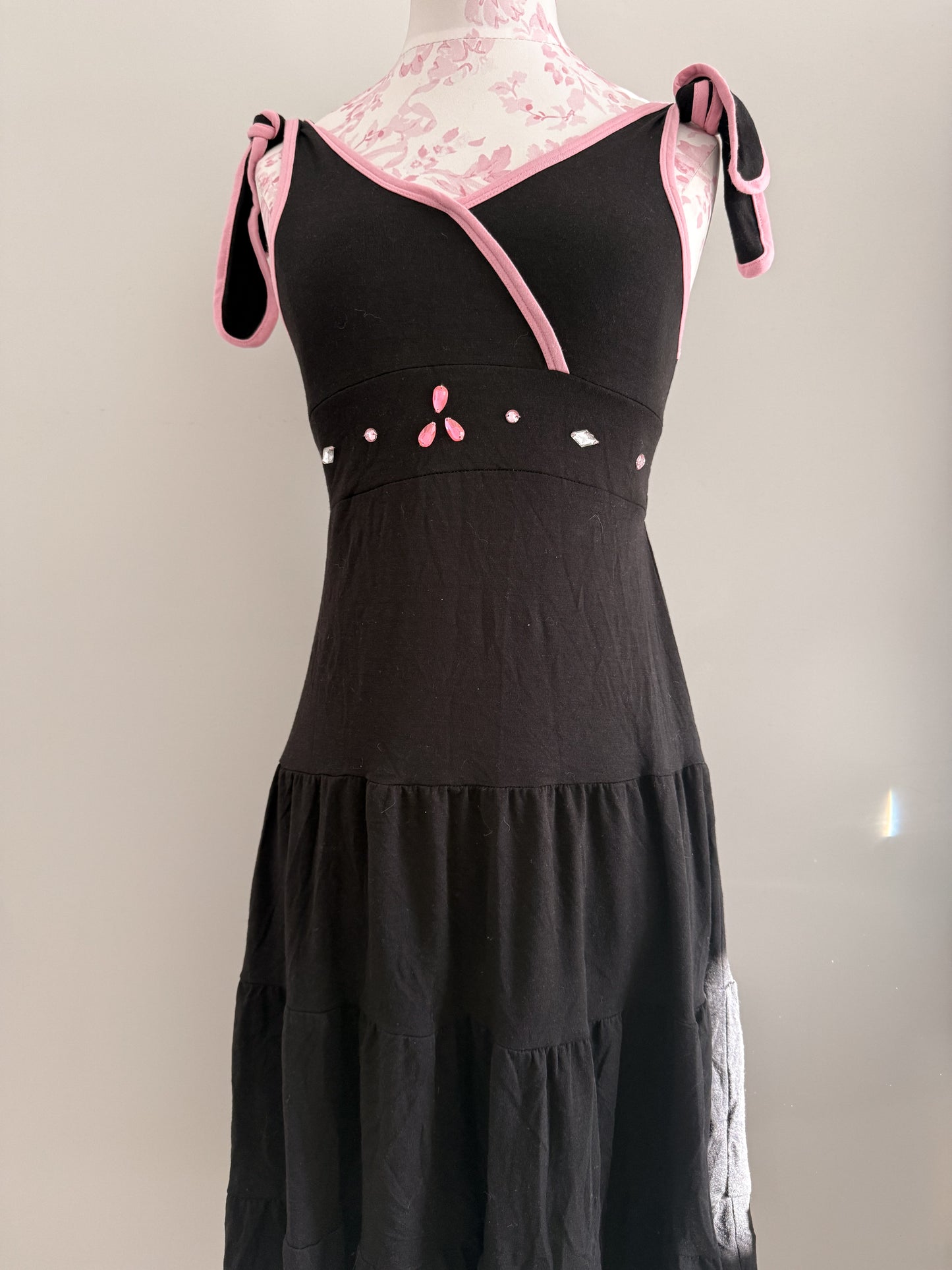 plum strawberry dusk martini dress