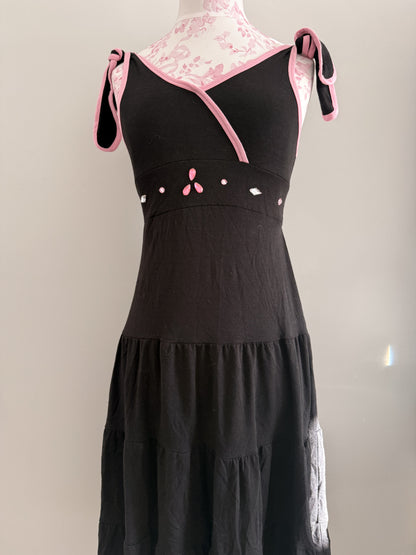 plum strawberry dusk martini dress