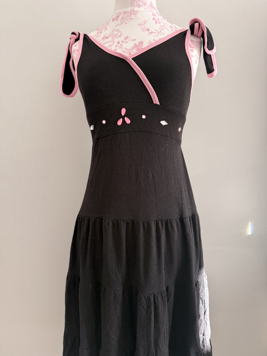 plum strawberry dusk martini dress