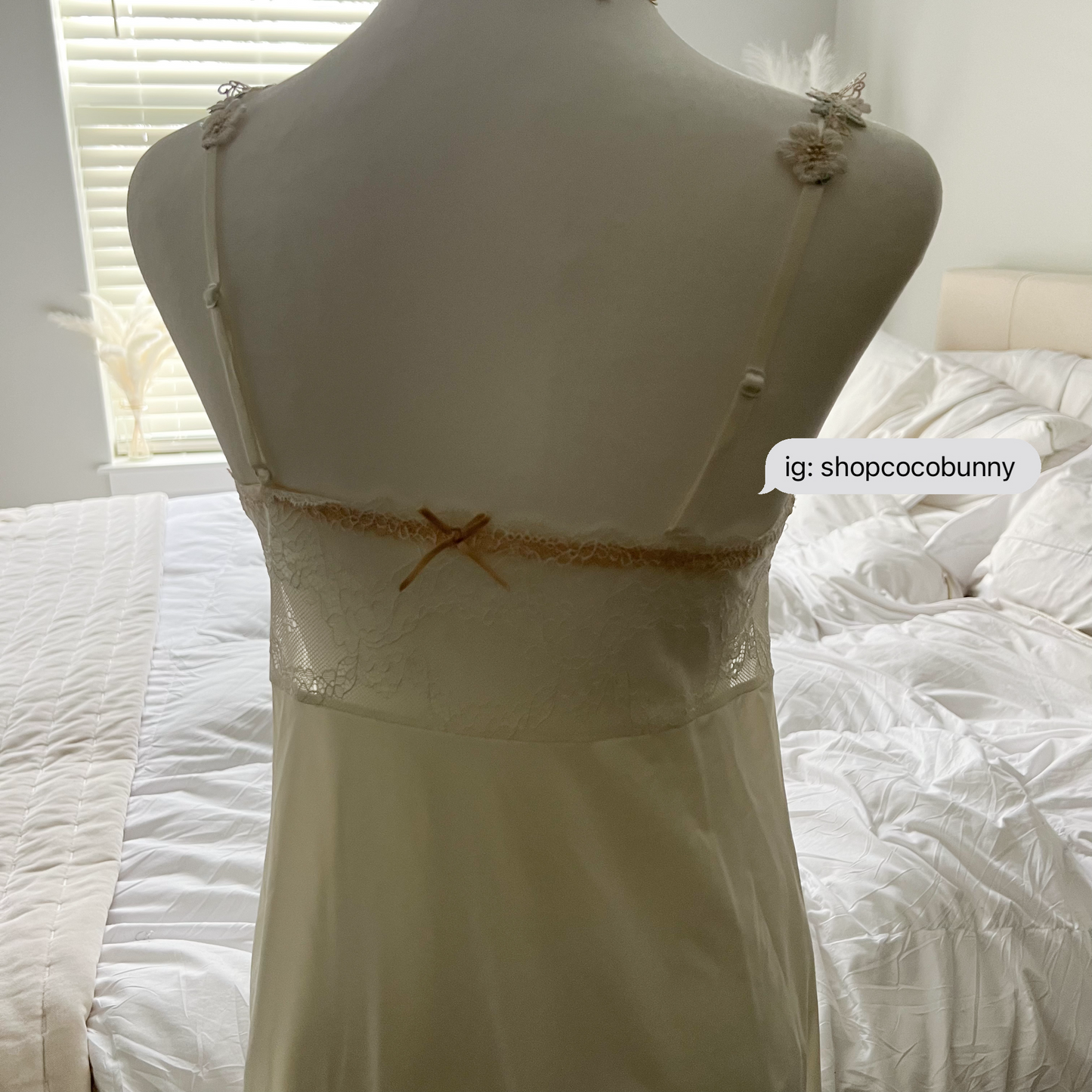 vanilla ice floral embroidery slip dress