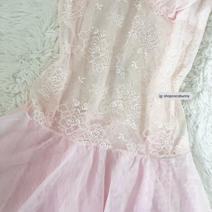 extravagantly vintage fidelia ballet slip dress