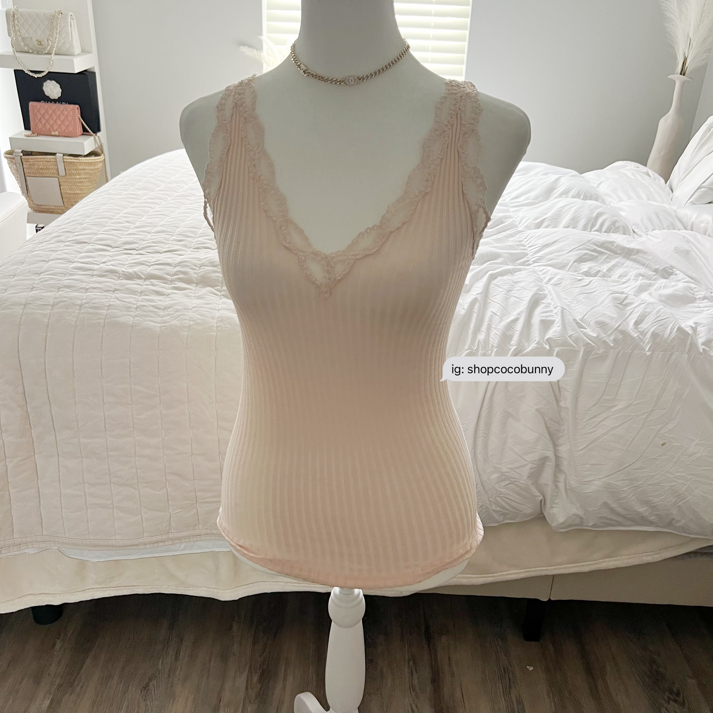 ultimate essential lace tank top