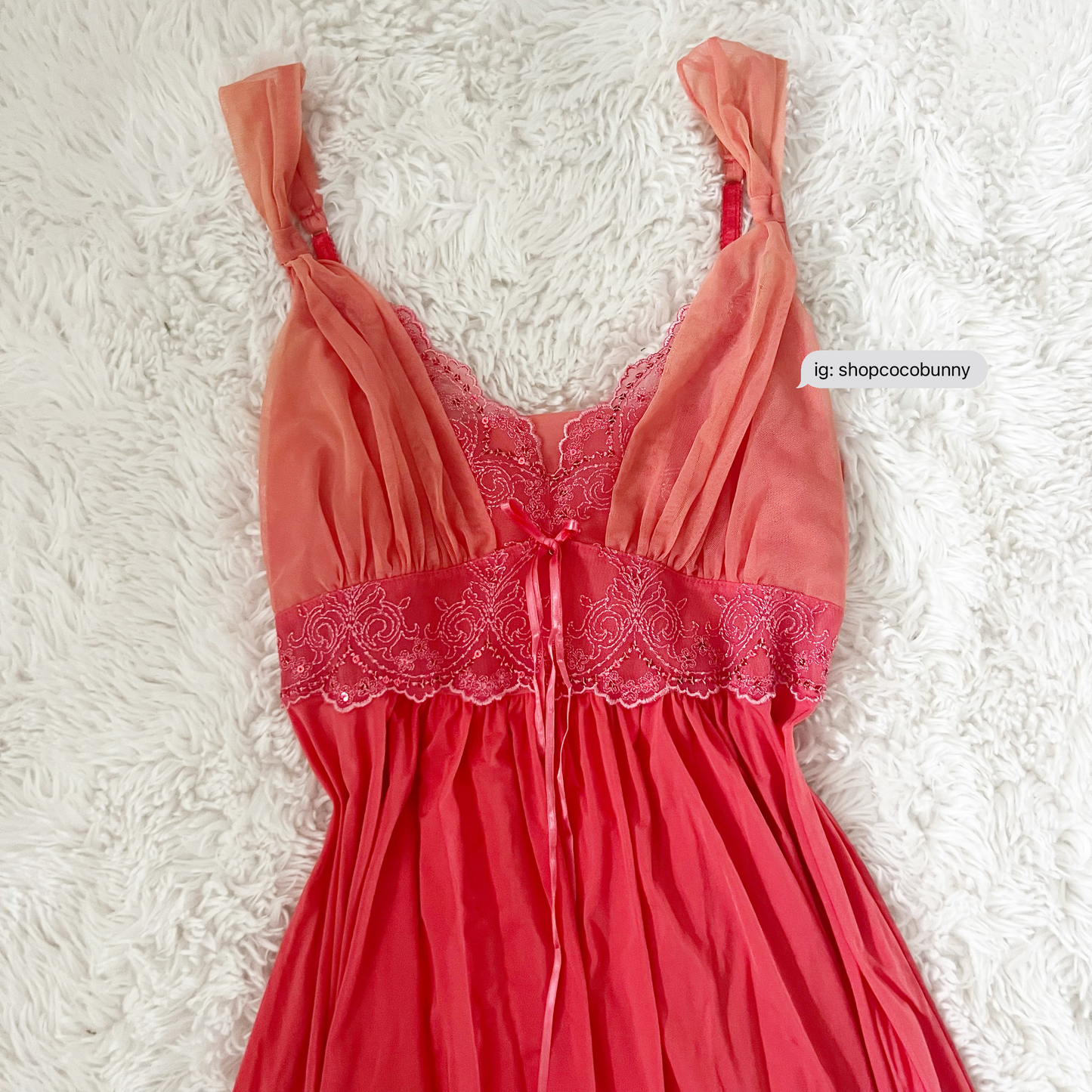 vintage fairy ruffle slip dress