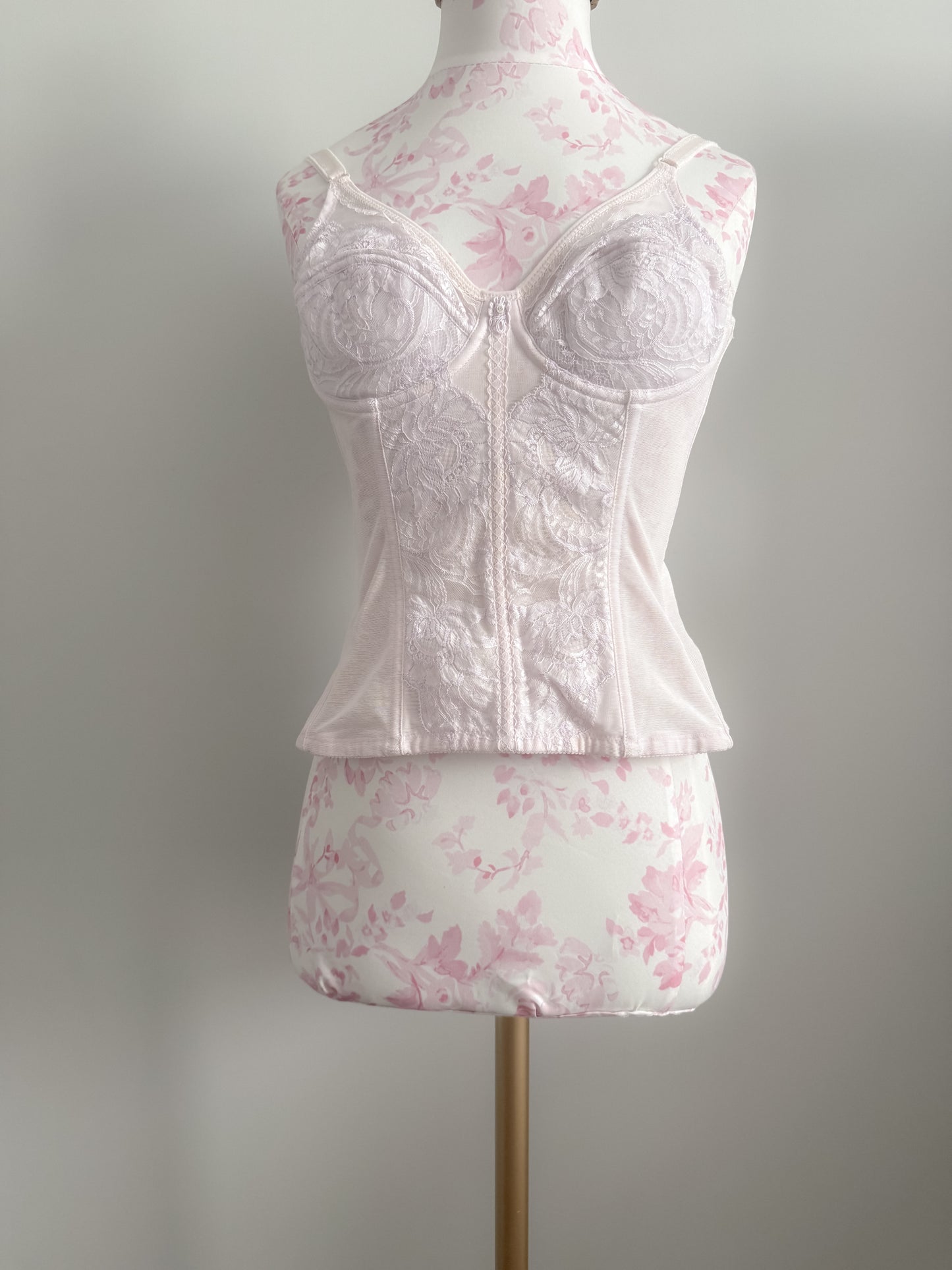 lavender crystal splash martini corset