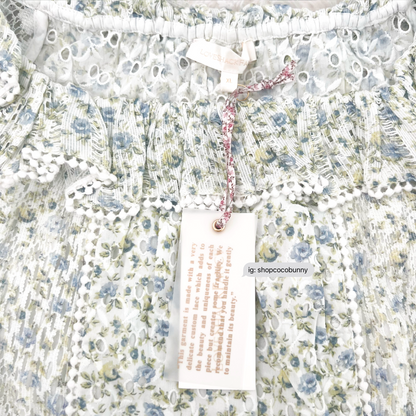 loveshackfancy dorabella crop top