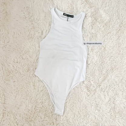 zara mock neck bodysuit