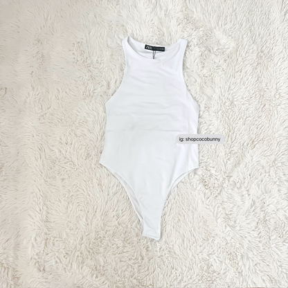 zara mock neck bodysuit