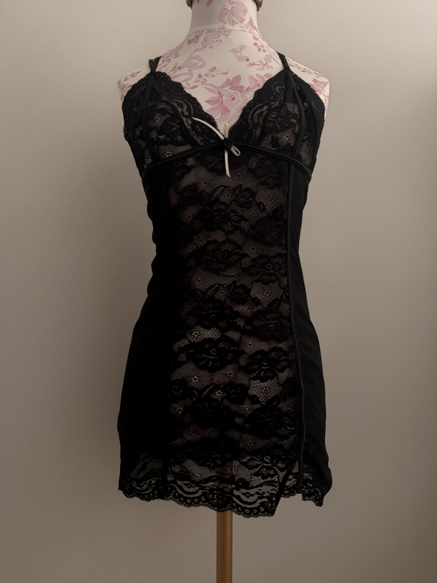 midnight bubble fizz margarita slip dress