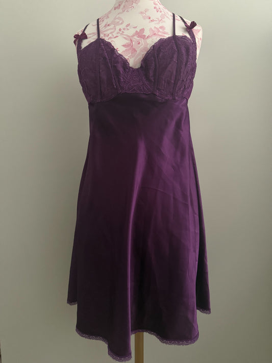 violet fig royale margarita slip dress