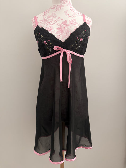 berry thyme sour sangria slip dress