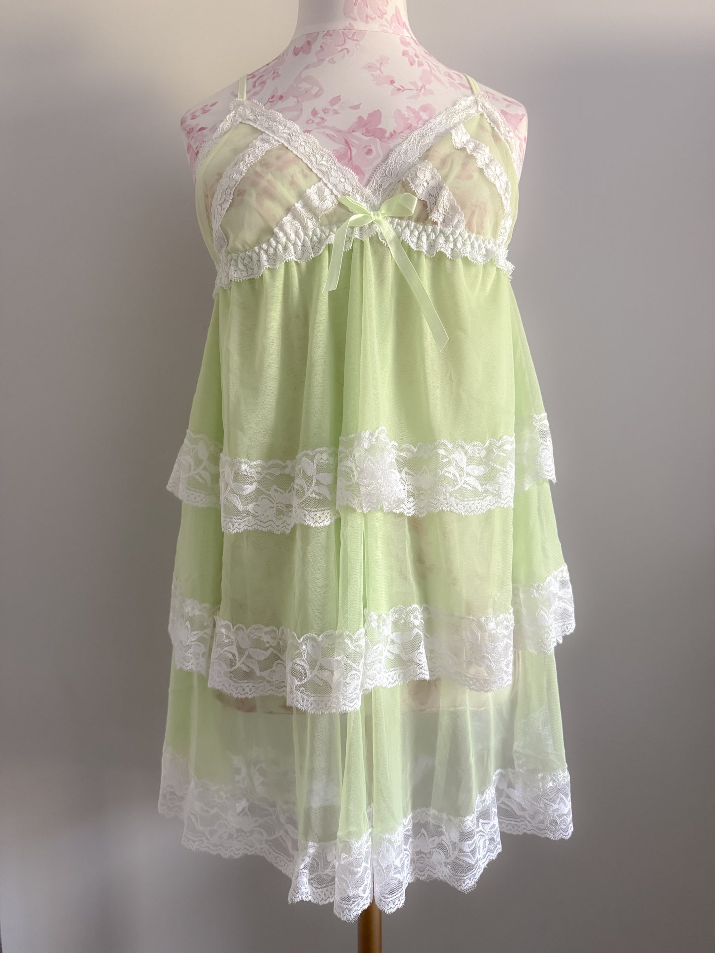 coconut lime cosmopolitan slip dress